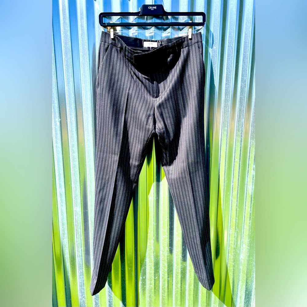 Hedi Slimane X Celine FW19 Pinstripe Pants Size 50